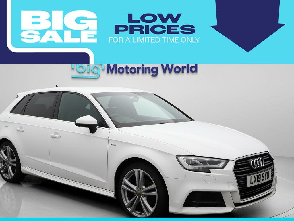 2019 Audi A3 1.5 TFSI S Line Sportback 5d Tronic