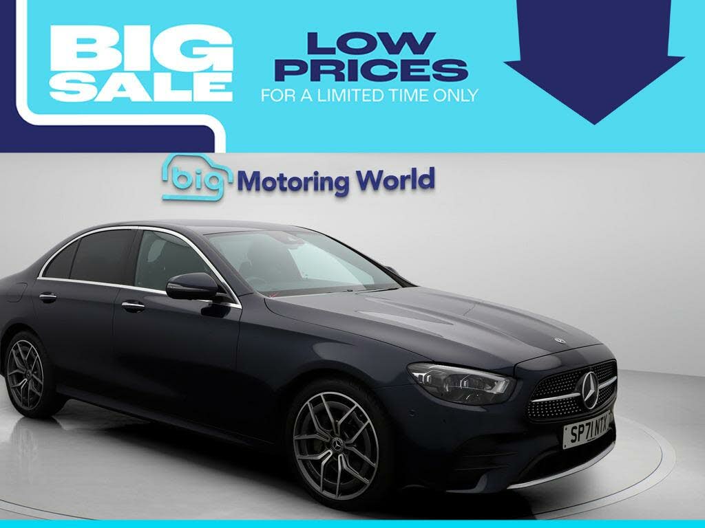 2021 Mercedes-Benz E-Class 2.0d E220d AMG Line Premium Saloon 4d