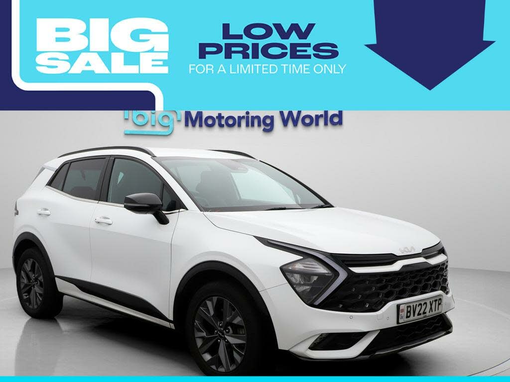 2022 Kia Sportage 1.6 T-GDi GT-Line (226bhp) HEV 1598cc Auto
