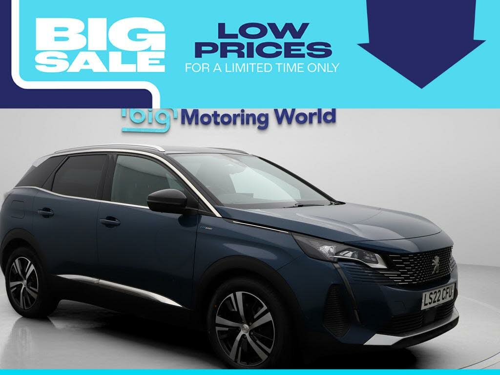 2022 Peugeot 3008 SUV 1.6 PureTech GT (225bhp) HYBRID e-EAT8