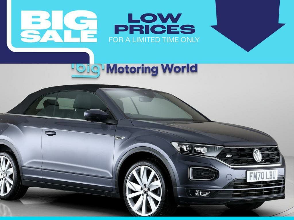 2020 Volkswagen T-Roc 1.5 TSI R-Line Convertible 2d DSG
