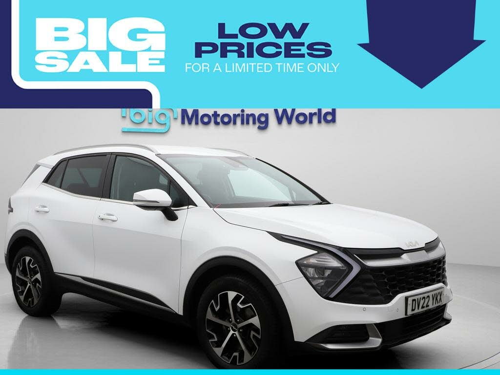2022 Kia Sportage 1.6 T-GDi 3 (226bhp) HEV 1598cc Auto