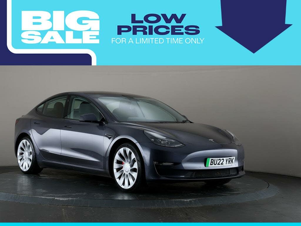 2022 Tesla Model 3 E Performance