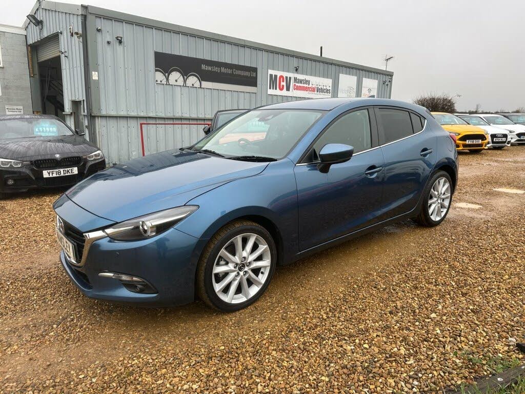 2016 Mazda Mazda3 2.0 Sport Nav (120ps) (Safety Pack)(Black Leather) Hatchback 5d Auto