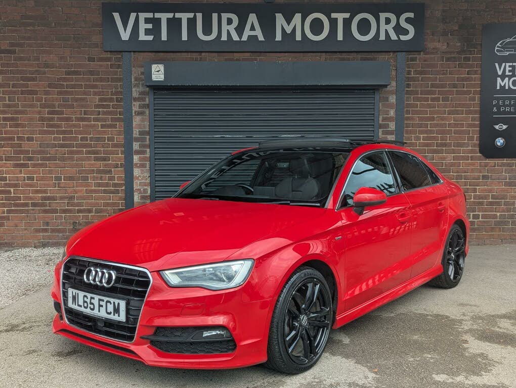 2015 Audi A3 1.4 TFSI S Line (150ps) (CoD) (s/s) Saloon 4d 1395cc Tronic