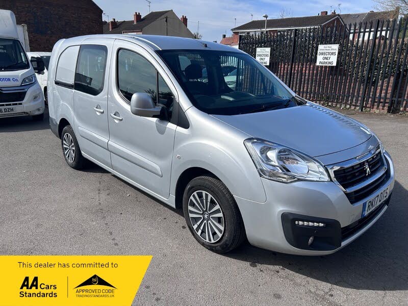 2017 Peugeot Partner 1.6BlueHDi S L2 744 Crewcab