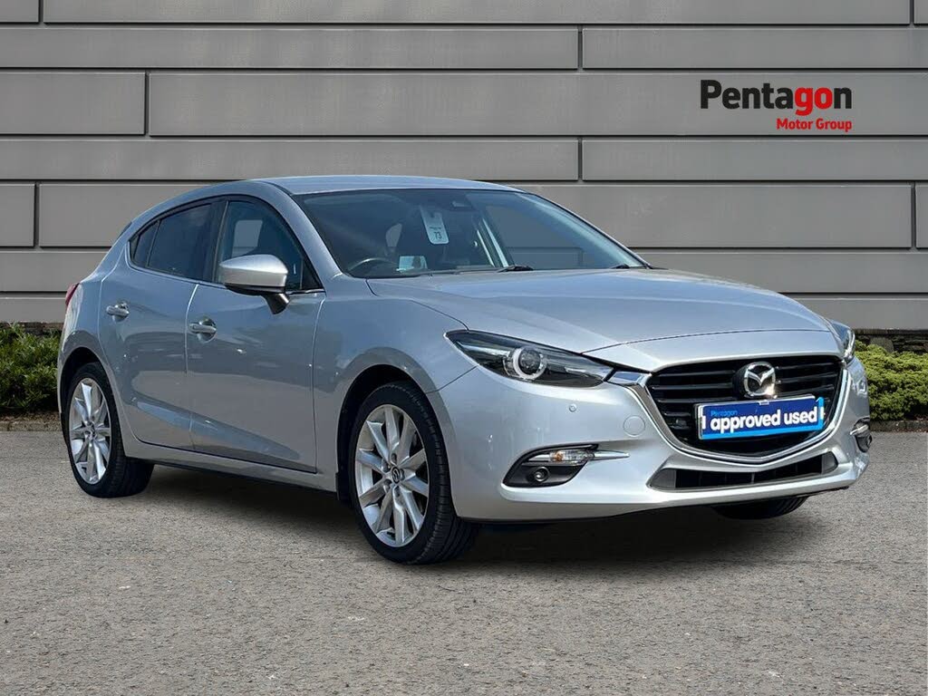 2017 Mazda Mazda3 2.0 Sport Nav (120ps) (Black Leather) Hatchback 5d