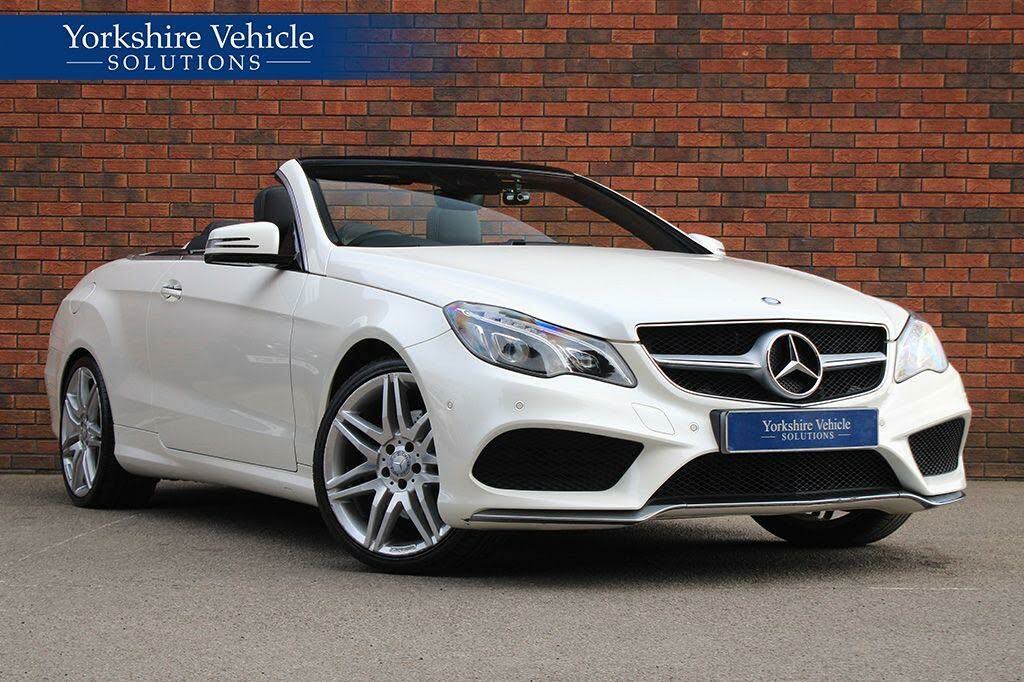 2016 Mercedes-Benz E-Class 2.0 E200 AMG Line (184ps) (Premium)(s/s) Cabriolet Plus