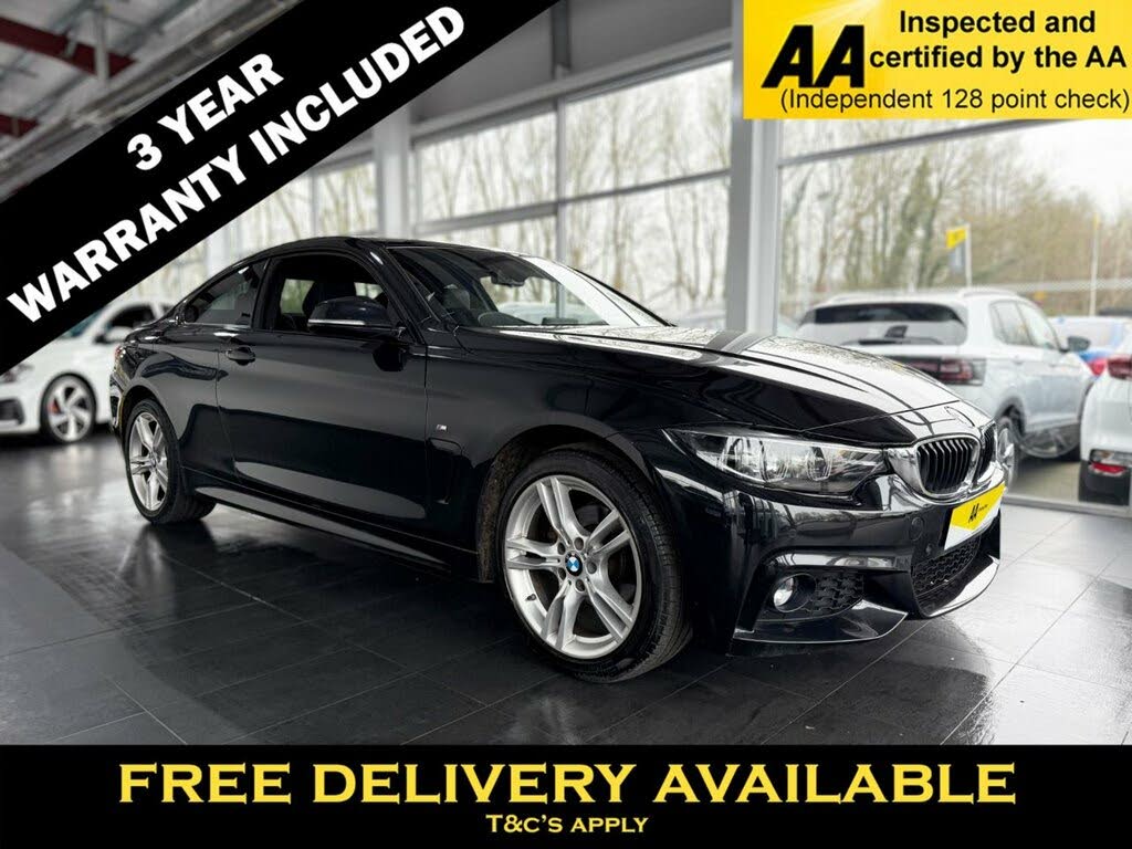 2018 BMW 4 Series 2.0 420i xDrive M Sport (184bhp) 2d Auto