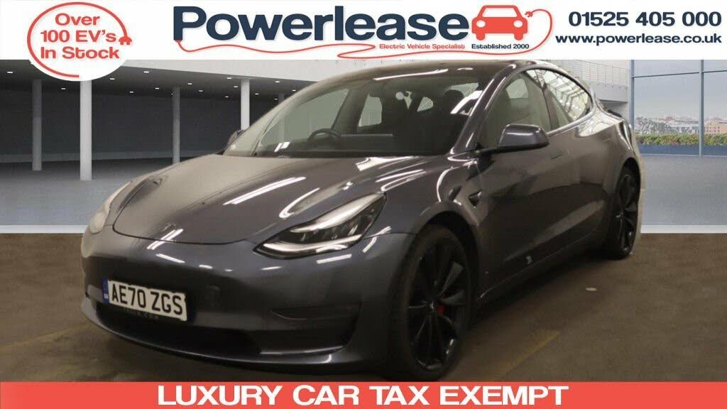 2020 Tesla Model 3 E Performance