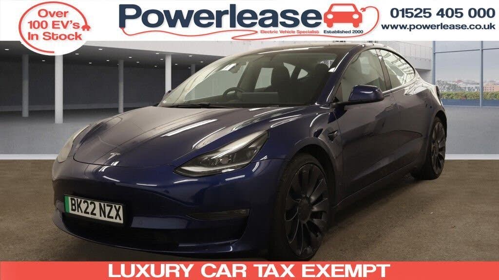 2022 Tesla Model 3 E Performance