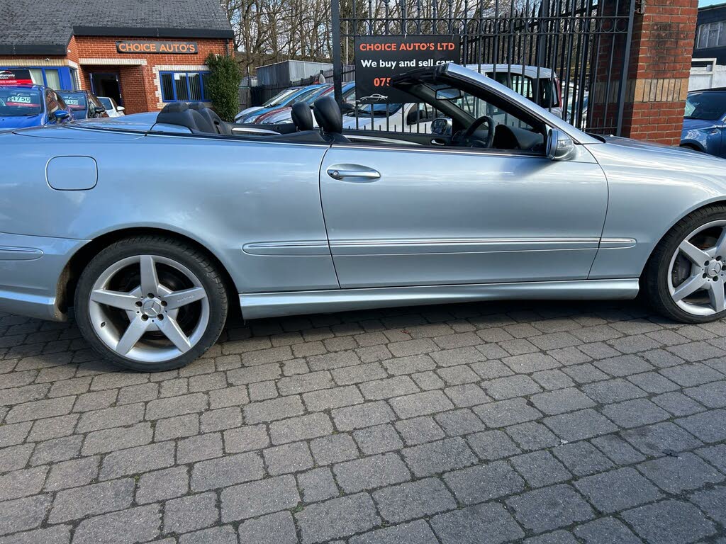 2008 Mercedes-Benz CLK 1.8 CLK200 Kompressor Sport (184bhp) Cabriolet auto