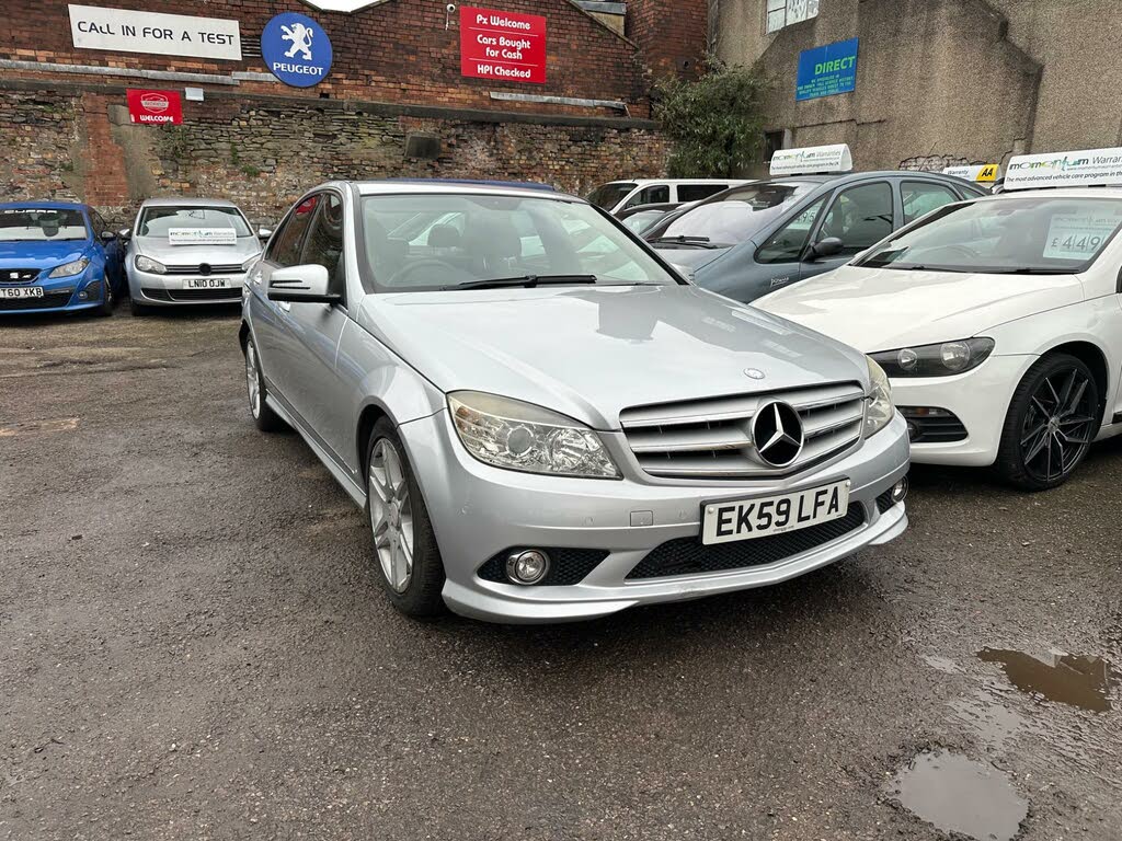 2009 Mercedes-Benz C-Class 2.1TD C220 CDI Sport 2.1CDI Blue F Saloon 4d auto