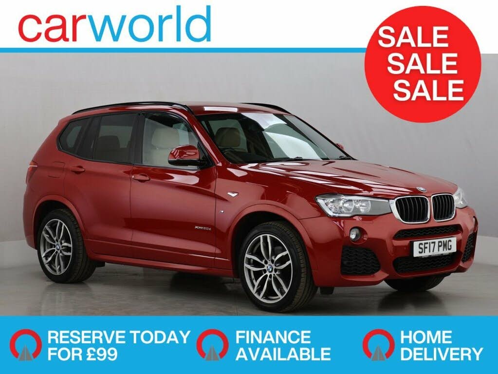 2017 BMW X3 2.0TD xDrive20d M Sport (190bhp)