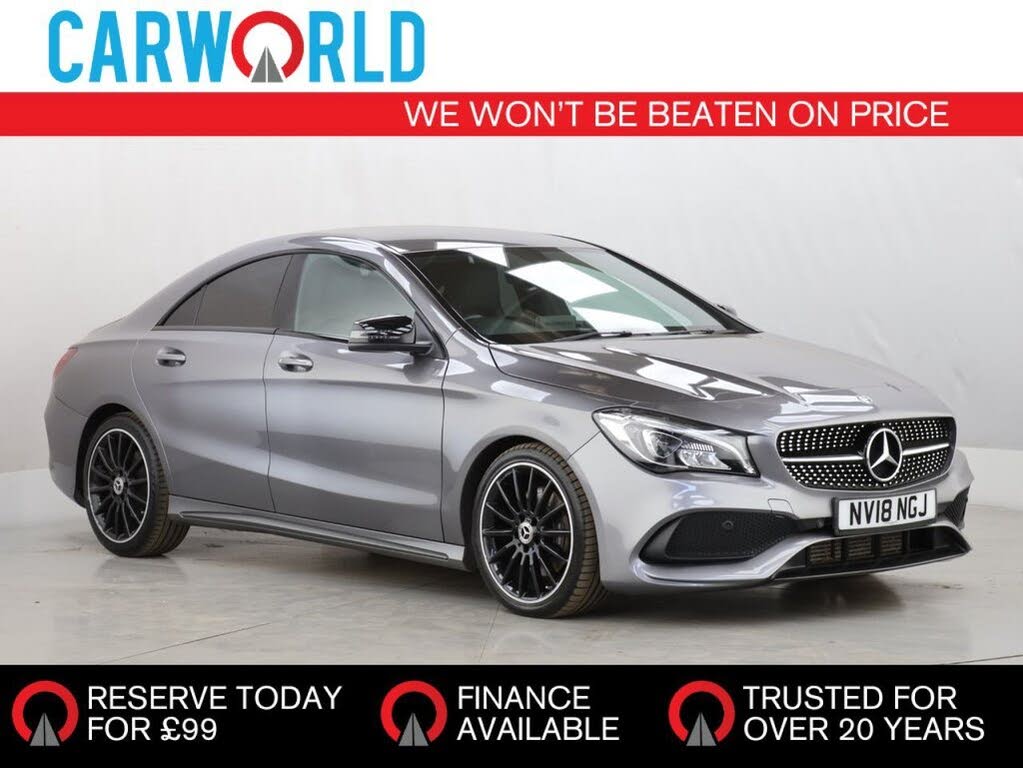 2018 Mercedes-Benz CLA 2.1d CLA 220d AMG Line Night Edition (177ps) (s/s) Coupe 4d