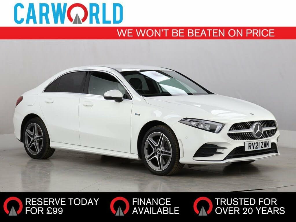 2021 Mercedes-Benz A-Class 1.3 A250e AMG Line Executive Saloon 4d