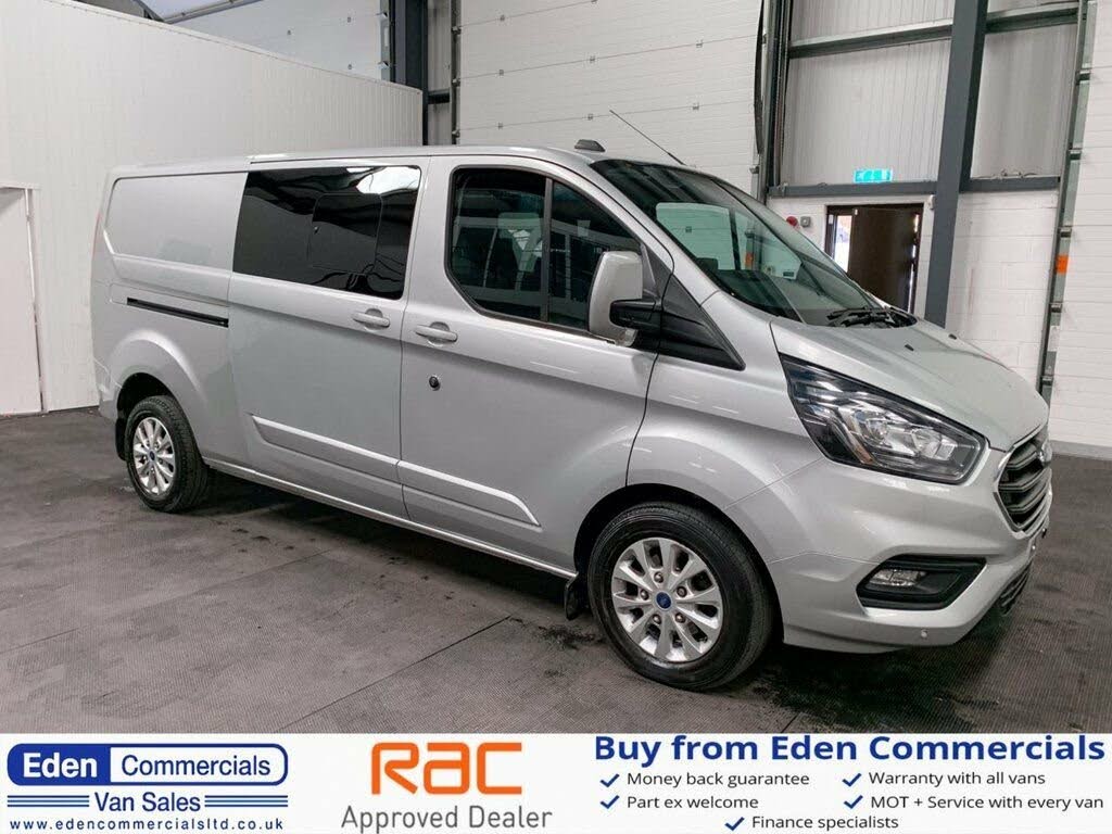 2022 Ford Transit Custom 2.0TDCi 320 L2H1 Limited (170PS)(EU6dT) Double Cab-in-Van auto