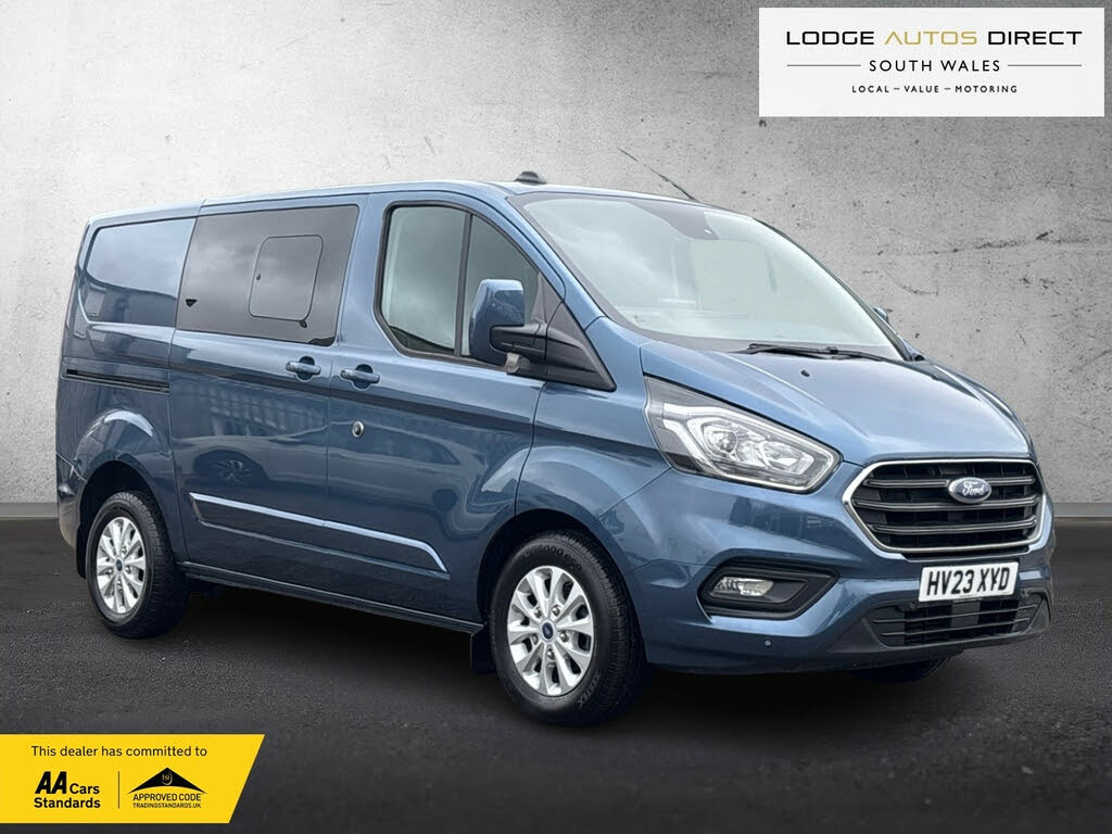 2023 Ford Transit Custom 2.0TDCi 300 L1H1 Limited (130PS)(EU6dT) Double Cab-in-Van 1997cc