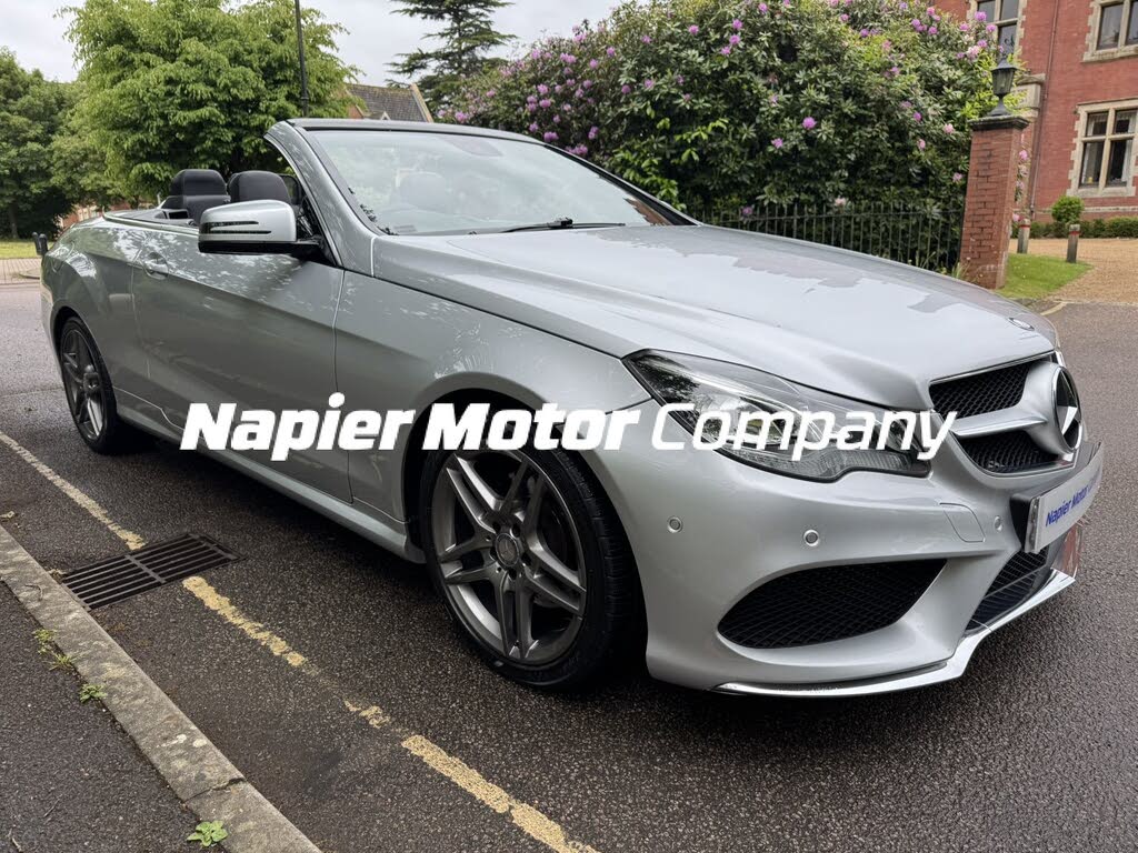 2013 Mercedes-Benz E-Class 2.1TD E220 CDI AMG Sport (175bhp) CDI Cabriolet 2d 7G-Tronic Plus