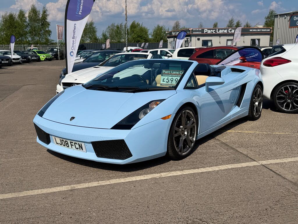 2008 Lamborghini Gallardo 5.0 (520bhp) Convertible E-Gear
