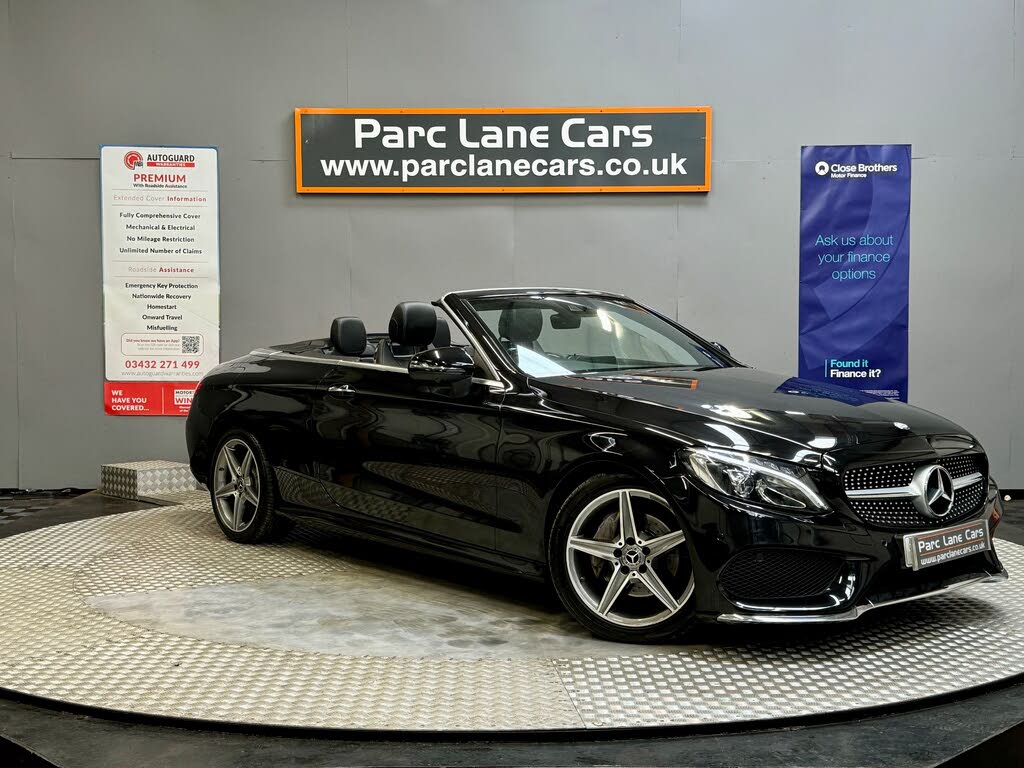 2017 Mercedes-Benz C-Class 2.1d C220d AMG Line (Premium Plus)(s/s) Cabriolet 2d 9G-Tronic Plus