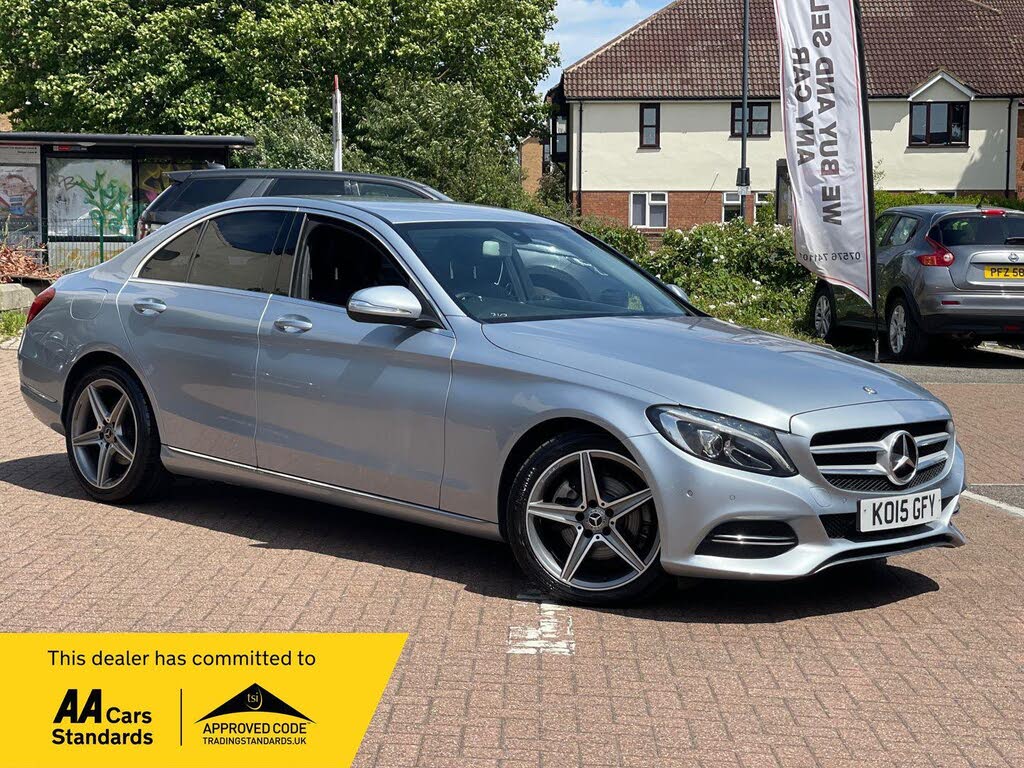 2015 Mercedes-Benz C-Class 2.0 C200 Sport (184ps) (s/s) Saloon 4d 7G-Tronic Plus