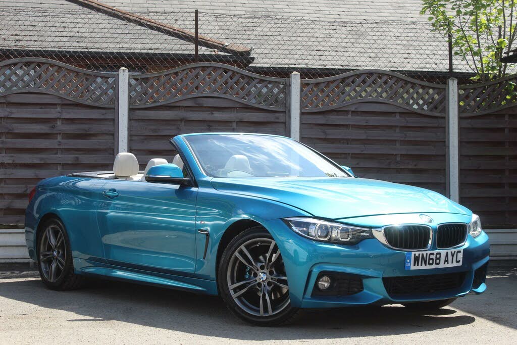 2018 BMW 4 Series 2.0 420i M Sport (181bhp) (s/s) Convertible 2d 1998cc Auto