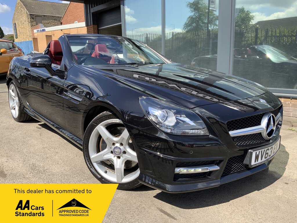 2013 Mercedes-Benz SLK 2.1TD SLK250 AMG Sport (204bhp) Blue F (s/s)