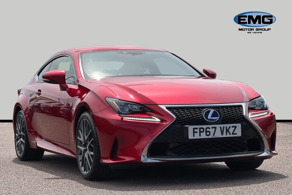 2017 Lexus RC 300h 2.5 F SPORT (181bhp)