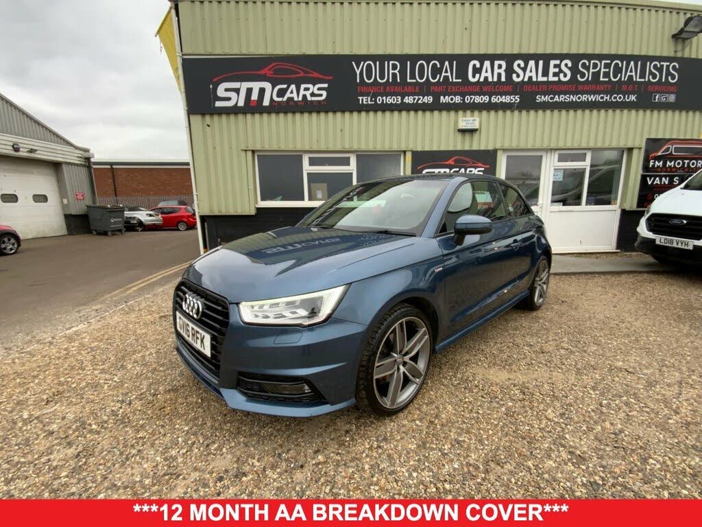 2016 Audi A1 1.4 TFSI S Line (150ps) (CoD) Hatchback 3d Tronic