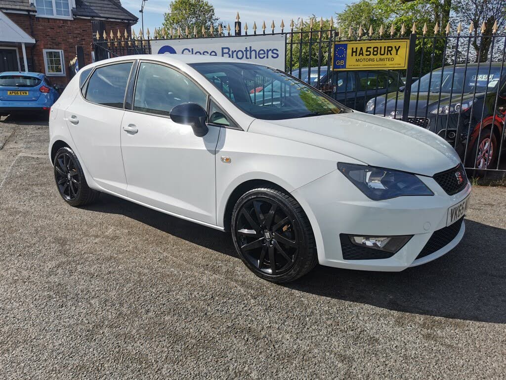 2015 Seat Ibiza 1.2 FR Black Hatchback 5d