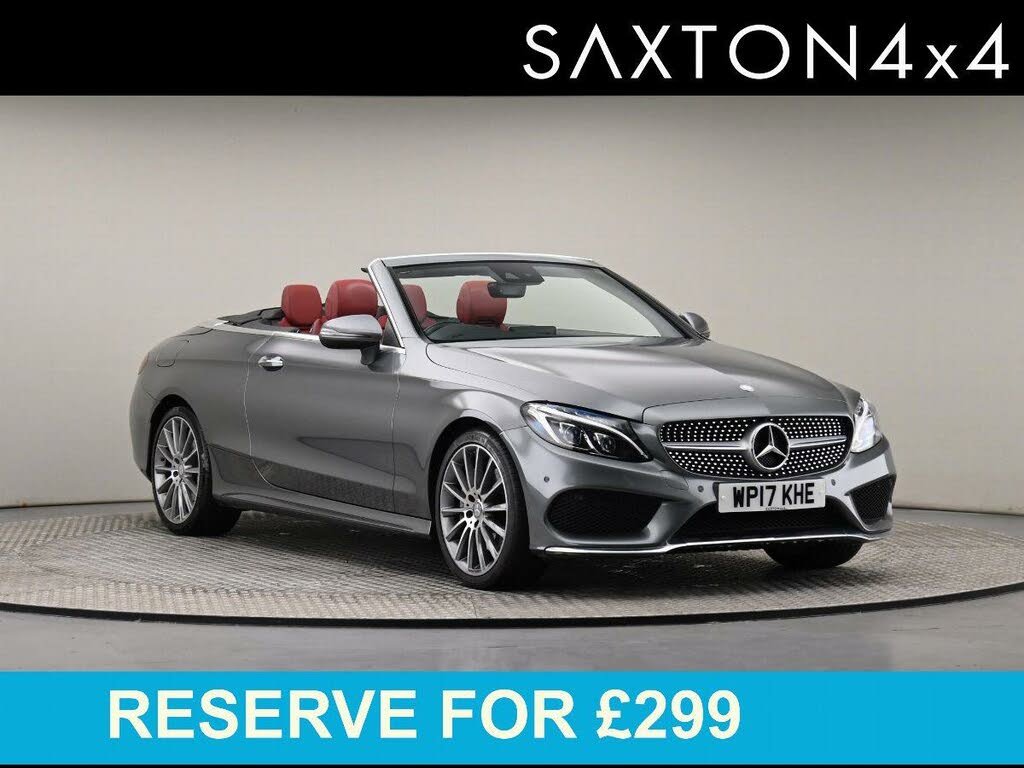 2017 Mercedes-Benz C-Class 2.1d C250d AMG Line (Premium Plus)(s/s) Cabriolet 2d 9G-Tronic Plus
