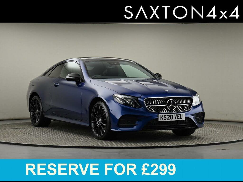 2020 Mercedes-Benz E-Class 3.0 d E400d AMG Line (Premium Plus) Coupe 2d