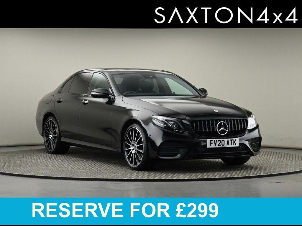 2020 Mercedes-Benz E-Class 3.0 d E400d AMG Line Night Edition Premium Plus (340ps) Saloon 4d