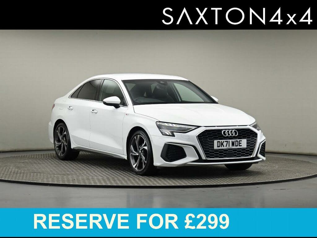 2021 Audi A3 1.0 30 TFSI S Line Saloon 4d Tronic