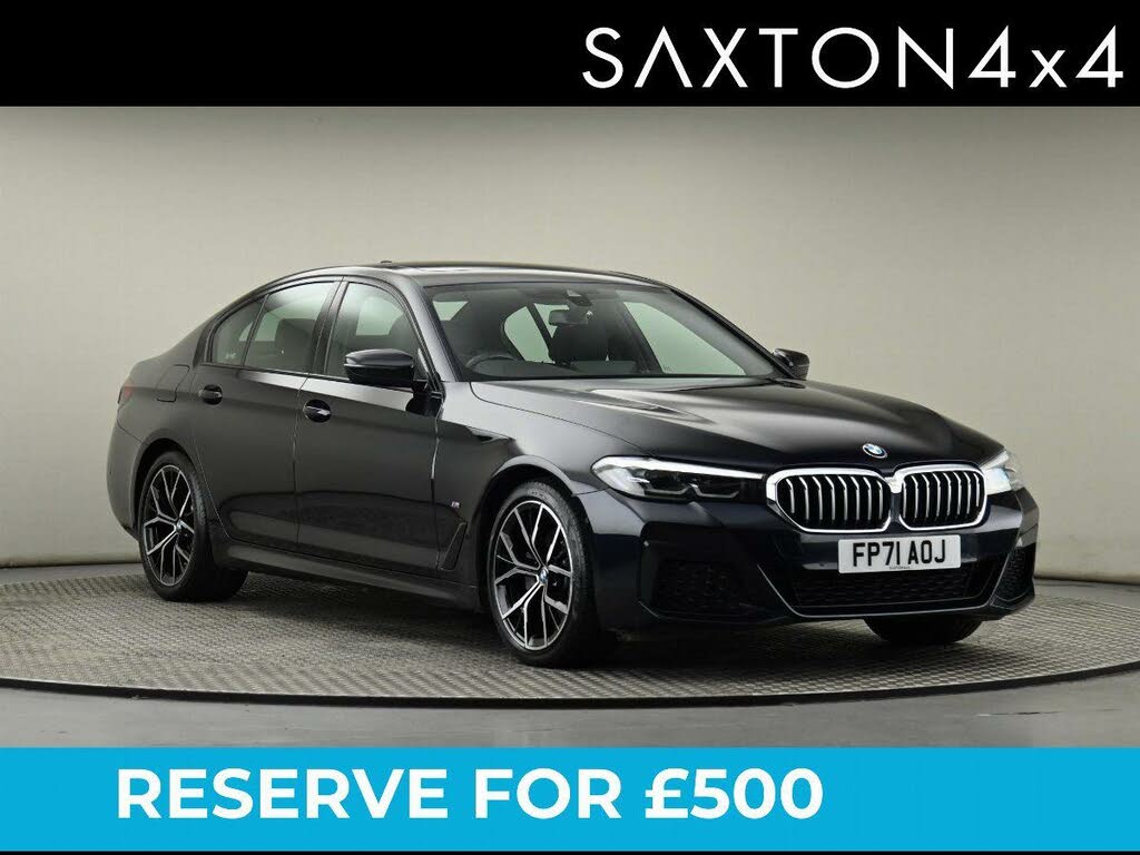 2021 BMW 5 Series 2.0TD 520d xDrive M Sport (MHT) Saloon 4d