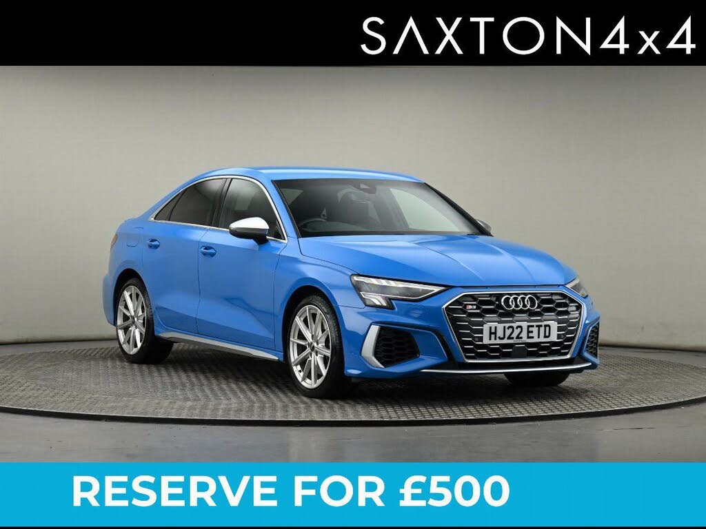 2022 Audi S3 2.0 TFSI Saloon 4d