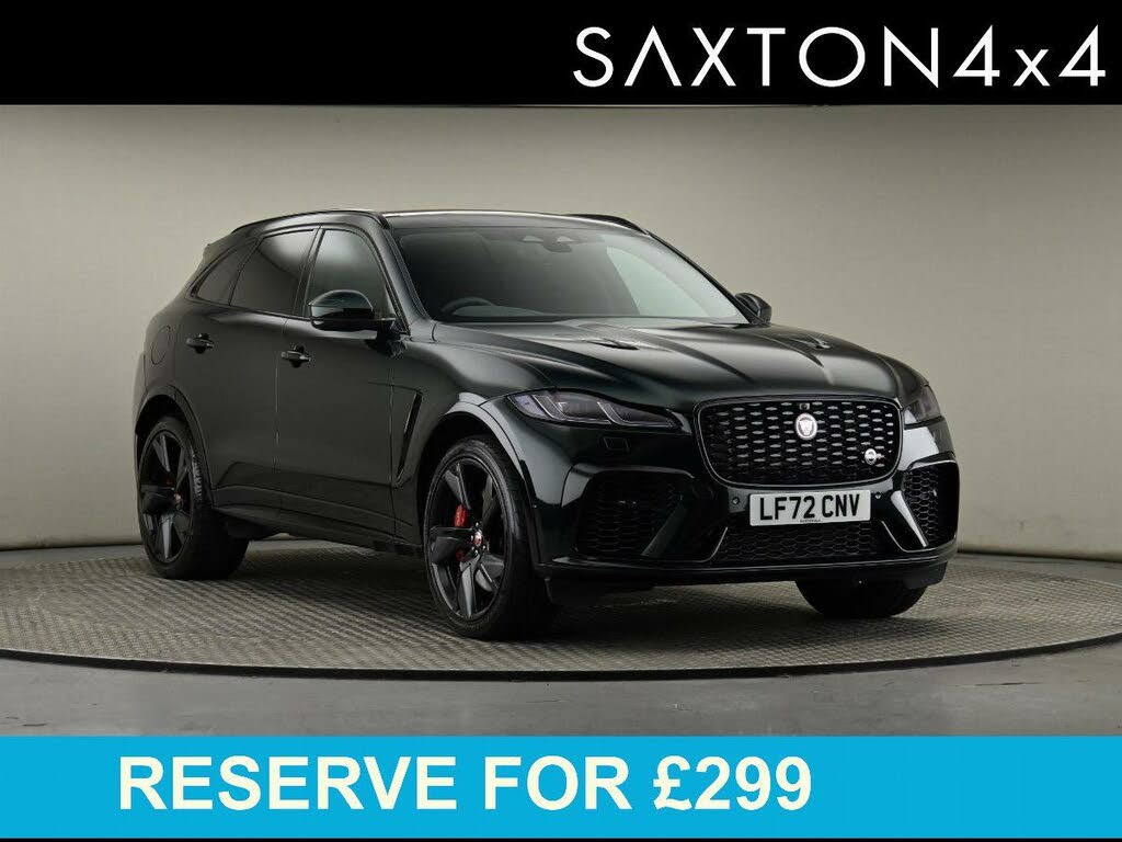 2022 Jaguar F-PACE 5.0 V8 P550 SVR