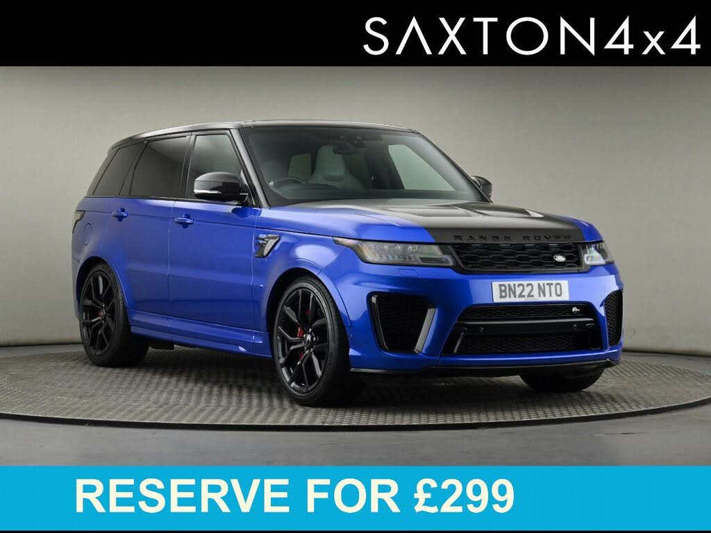 2022 Land Rover Range Rover Sport 5.0 V8 P575 SVR Carbon Edition