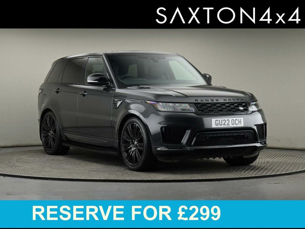 2022 Land Rover Range Rover Sport 3.0 D300 HSE Dynamic Black