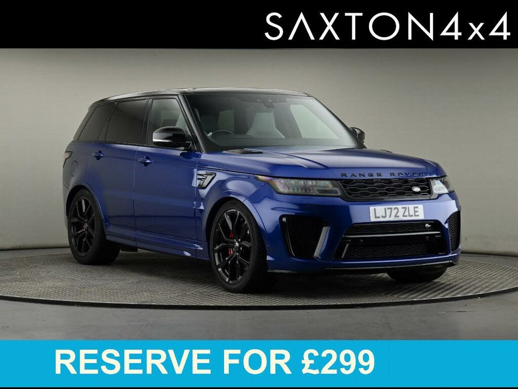 2022 Land Rover Range Rover Sport 5.0 V8 P575 SVR