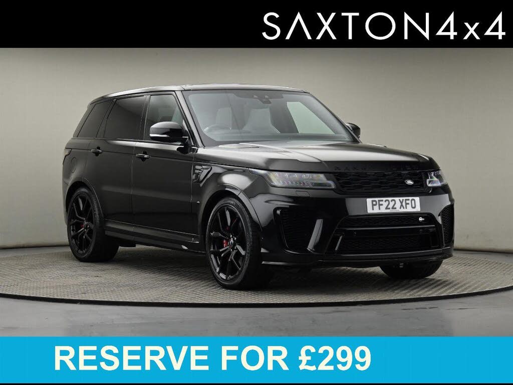 2022 Land Rover Range Rover Sport 5.0 V8 P575 SVR