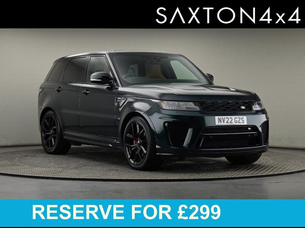 2022 Land Rover Range Rover Sport 5.0 V8 P575 SVR
