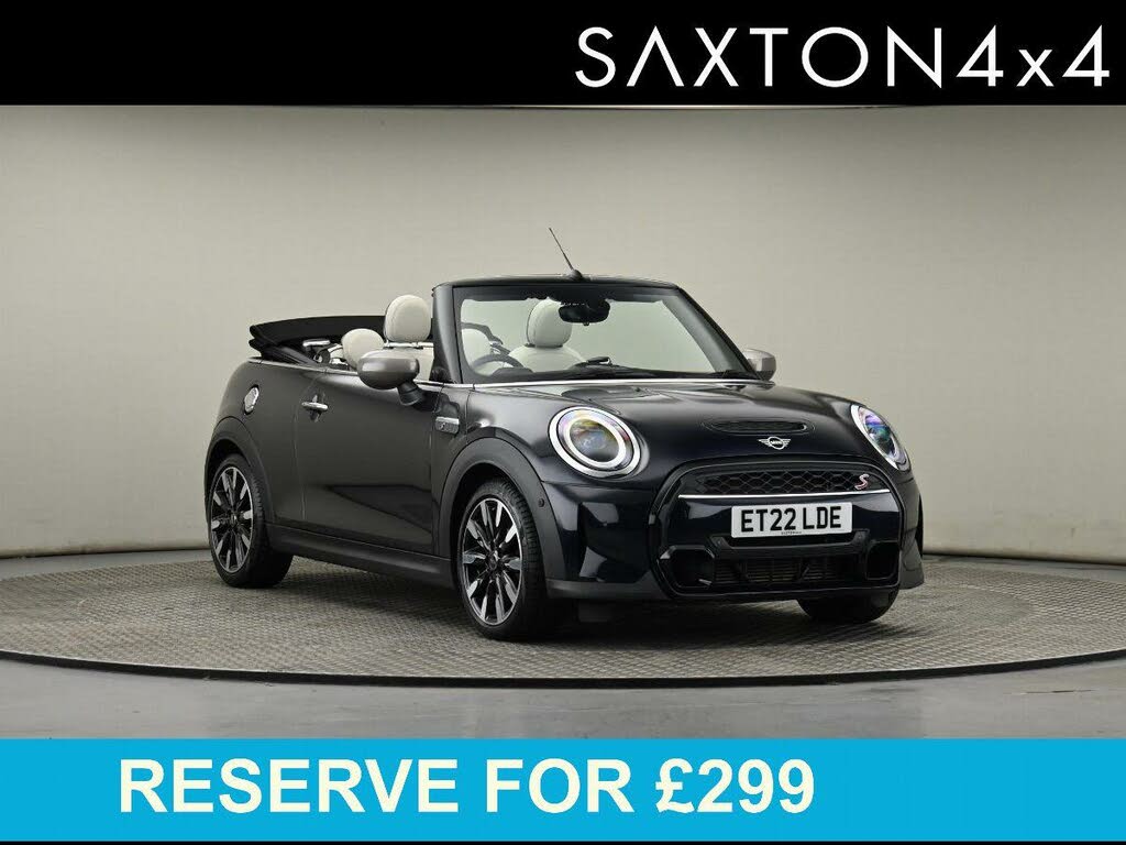 2022 MINI Cooper 2.0 Cooper S Exclusive (Premium) Convertible 2d Auto
