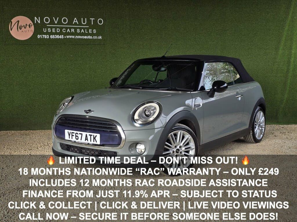 2017 MINI Cooper 1.5 Cooper (s/s) Convertible 2d