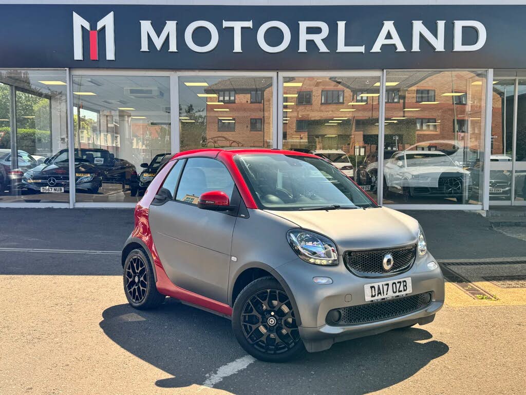 2017 Smart fortwo 1.0 Prime Sport (71bhp) (Premium)(s/s) Cabriolet Twinamic