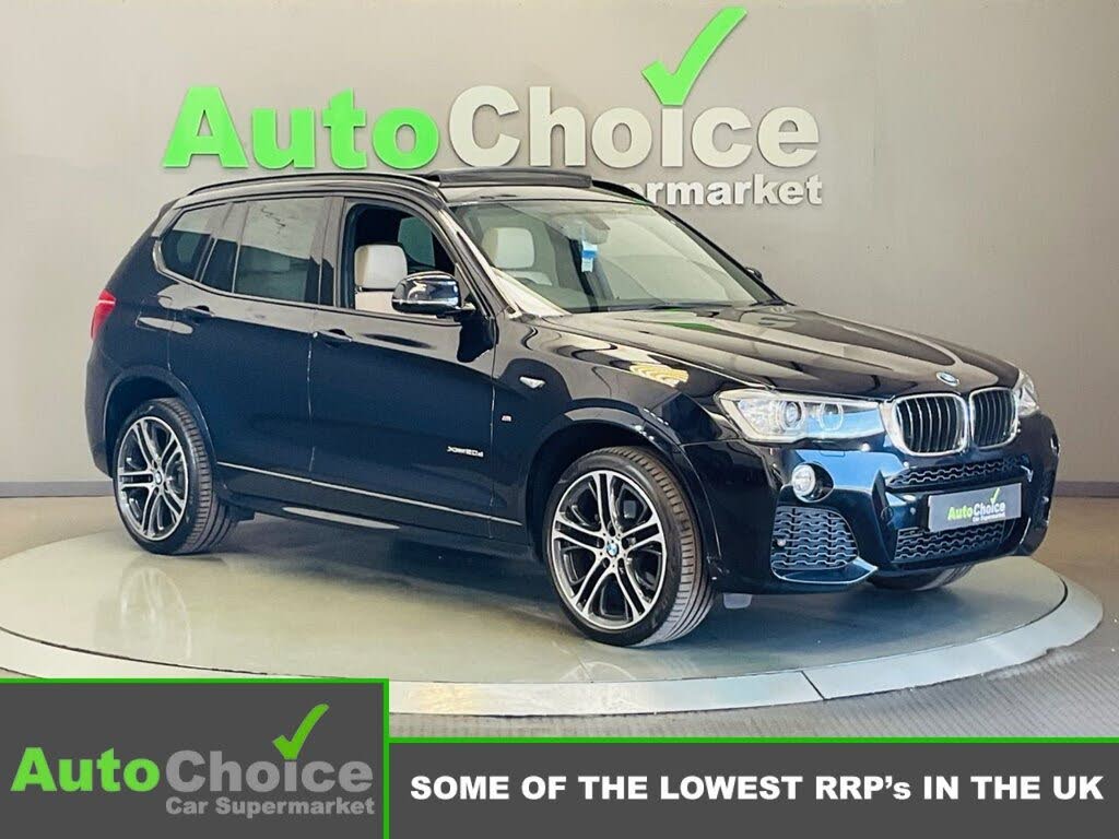 2017 BMW X3 2.0TD xDrive20d M Sport (190bhp)