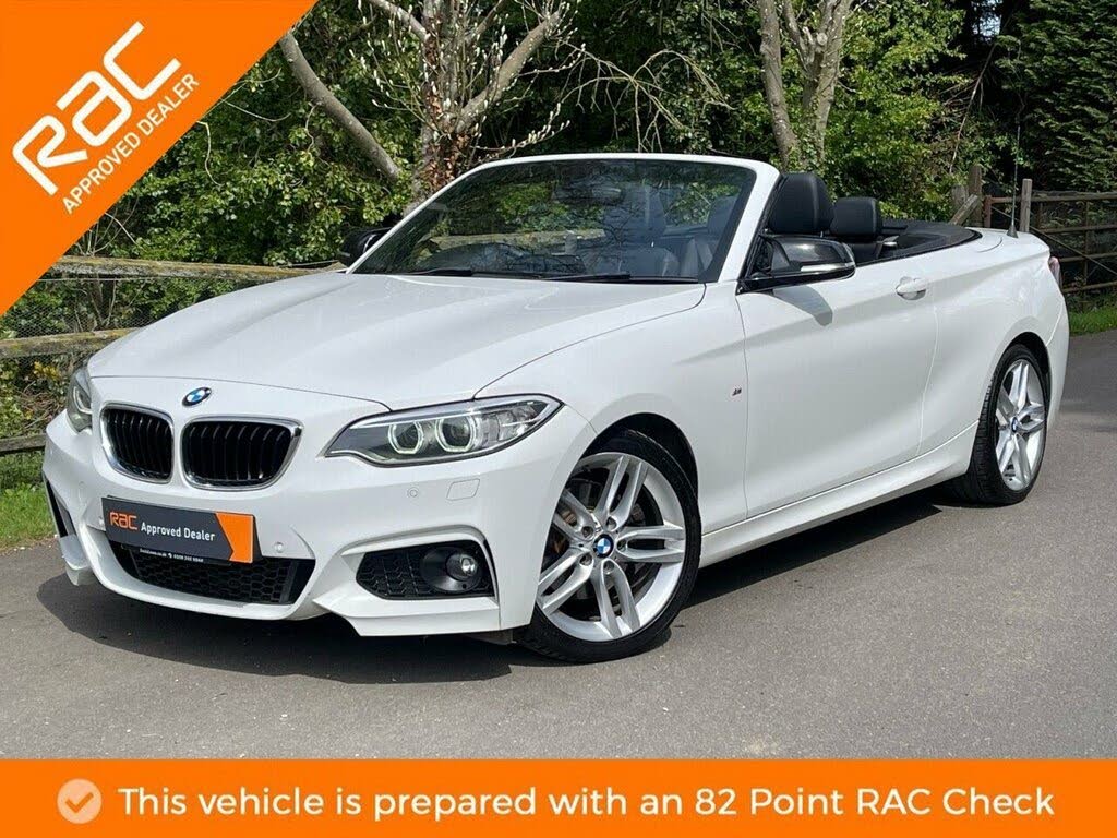 2018 BMW 2 Series 2.0TD 220d M Sport (190bhp) Convertible 2d Auto