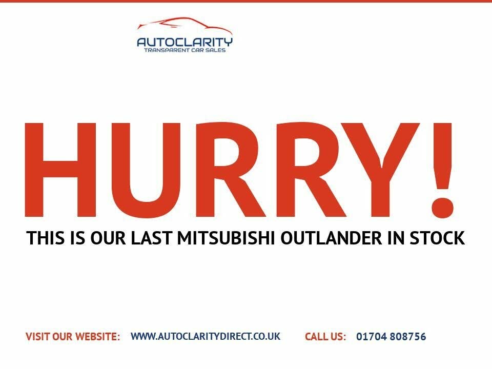 2014 Mitsubishi Outlander 2.2DI-D GX3 (7st)