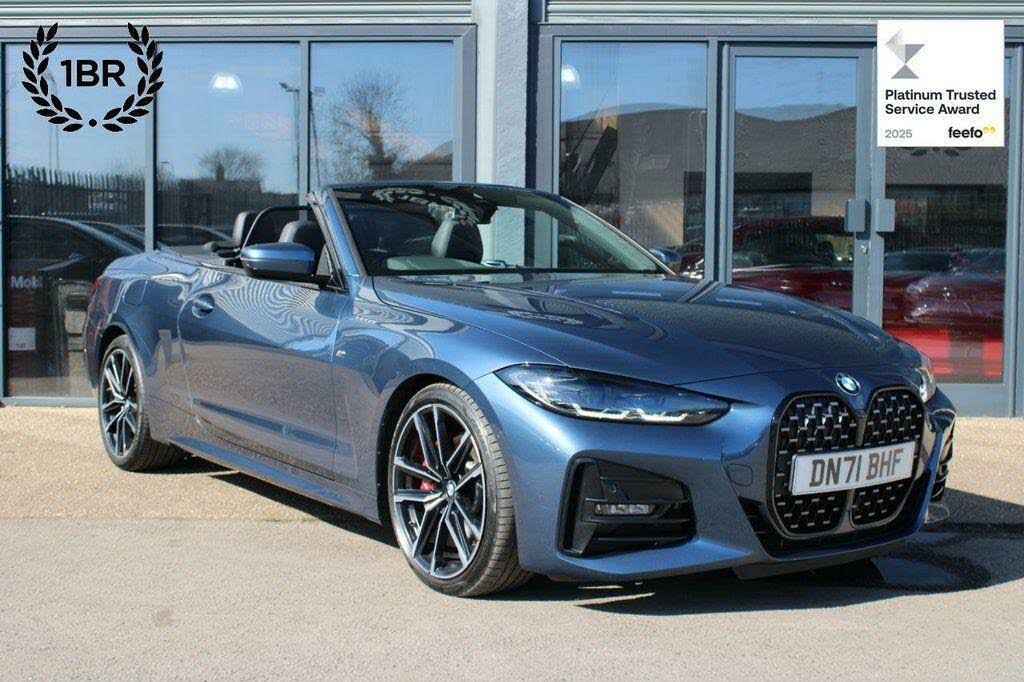 2021 BMW 4 Series 2.0TD 420d M Sport Convertible 2d